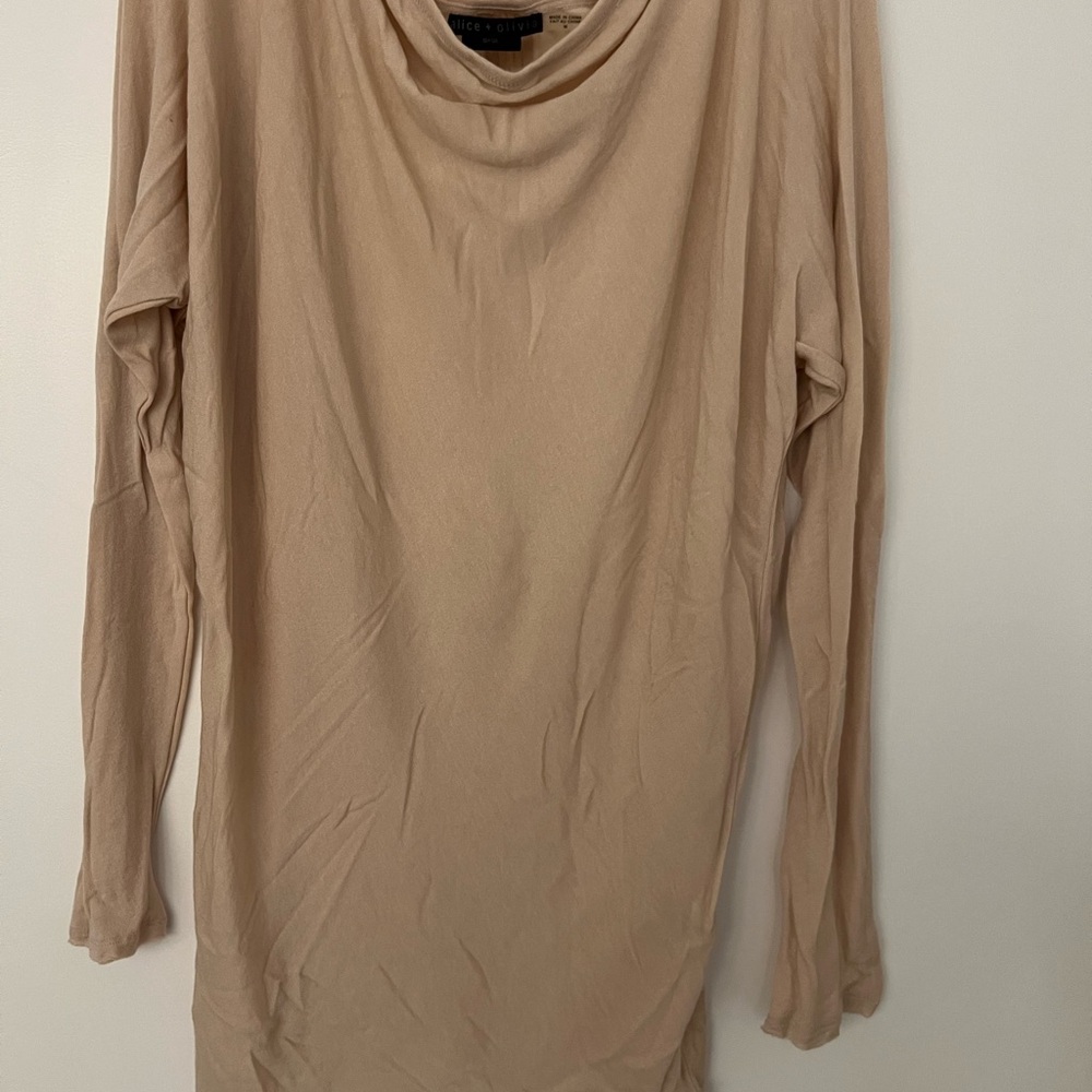 Alice + Olivia Tan Sweater